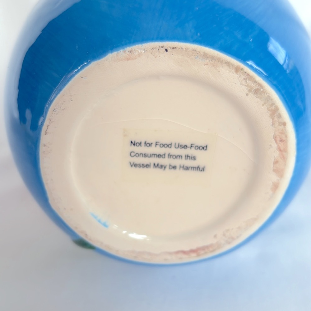 Gently Used Colorful Ceramic Jar Decor Only - Picture 7 of 9